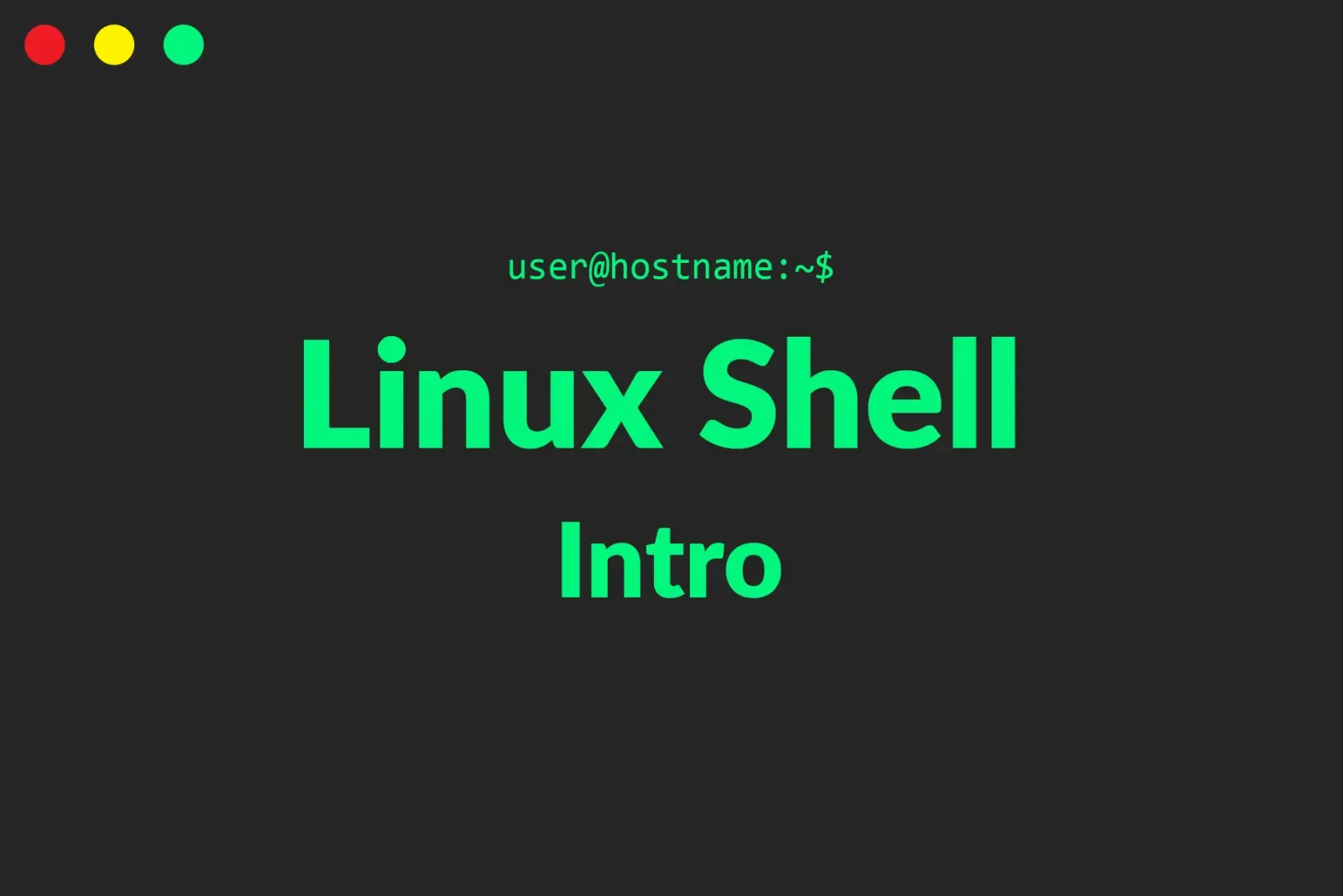 What is Linux Shell