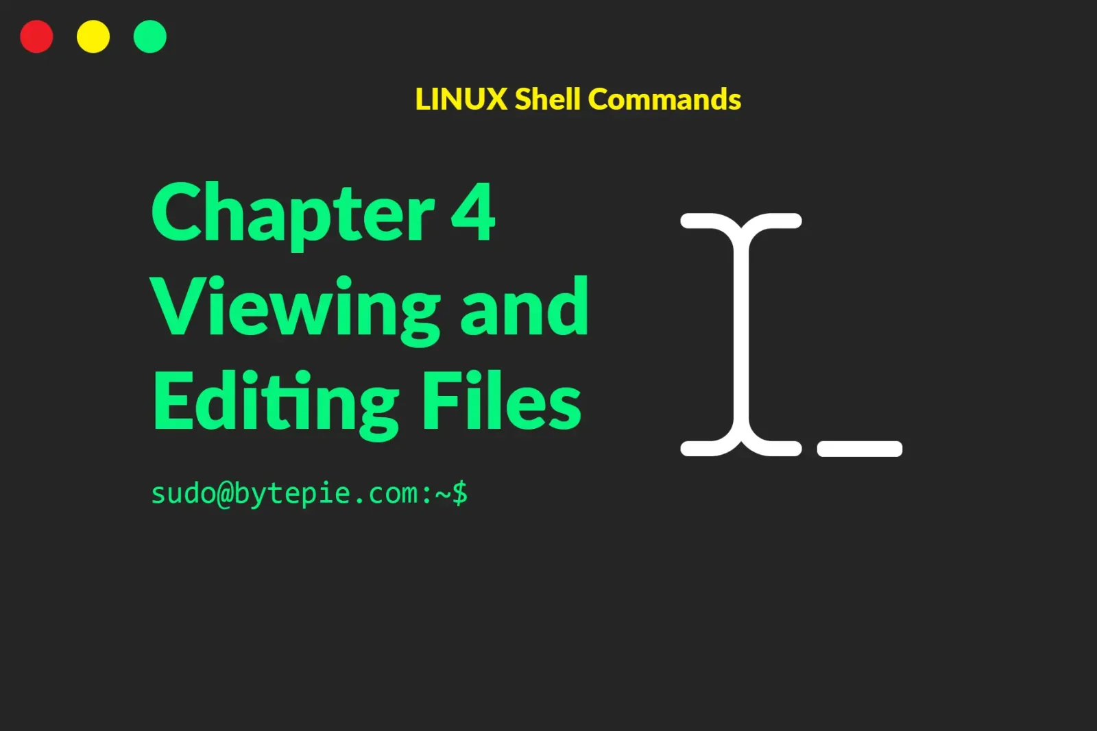 Viewing and Editing Files in Linux