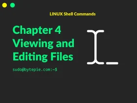 Viewing and Editing Files in Linux